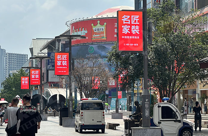 LED灯杆屏