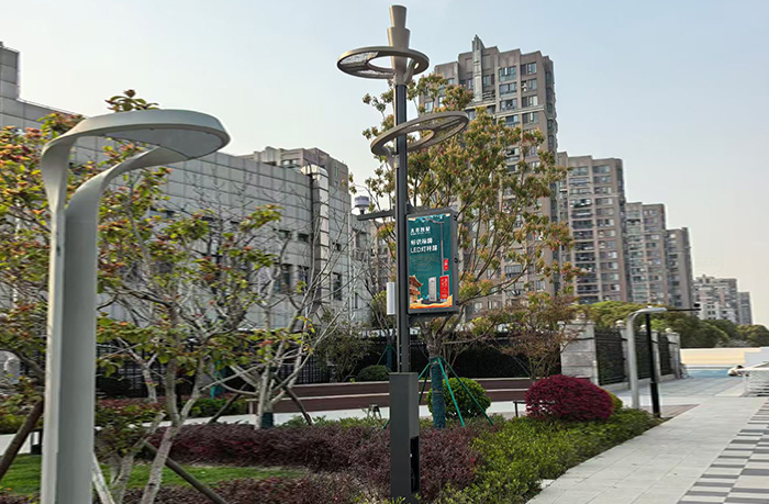 LED灯杆屏,智慧灯杆
