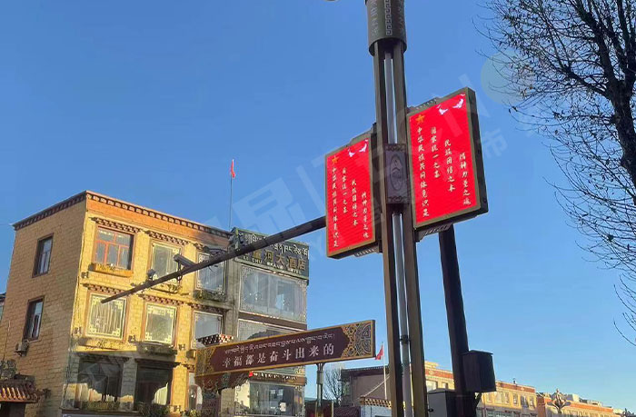 智慧路灯屏实现商业广告与公益内容共生的模式 智慧路灯屏实现商业广告与公益内容共生的模式